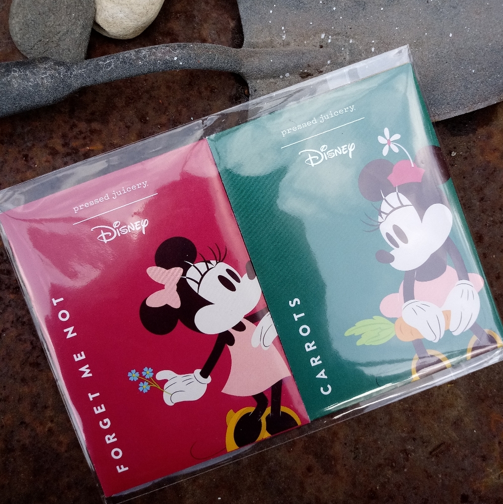 Disney x Pressed Juicery Seed Packets
